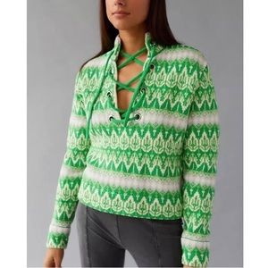 BDG Rían Lace up Sweater